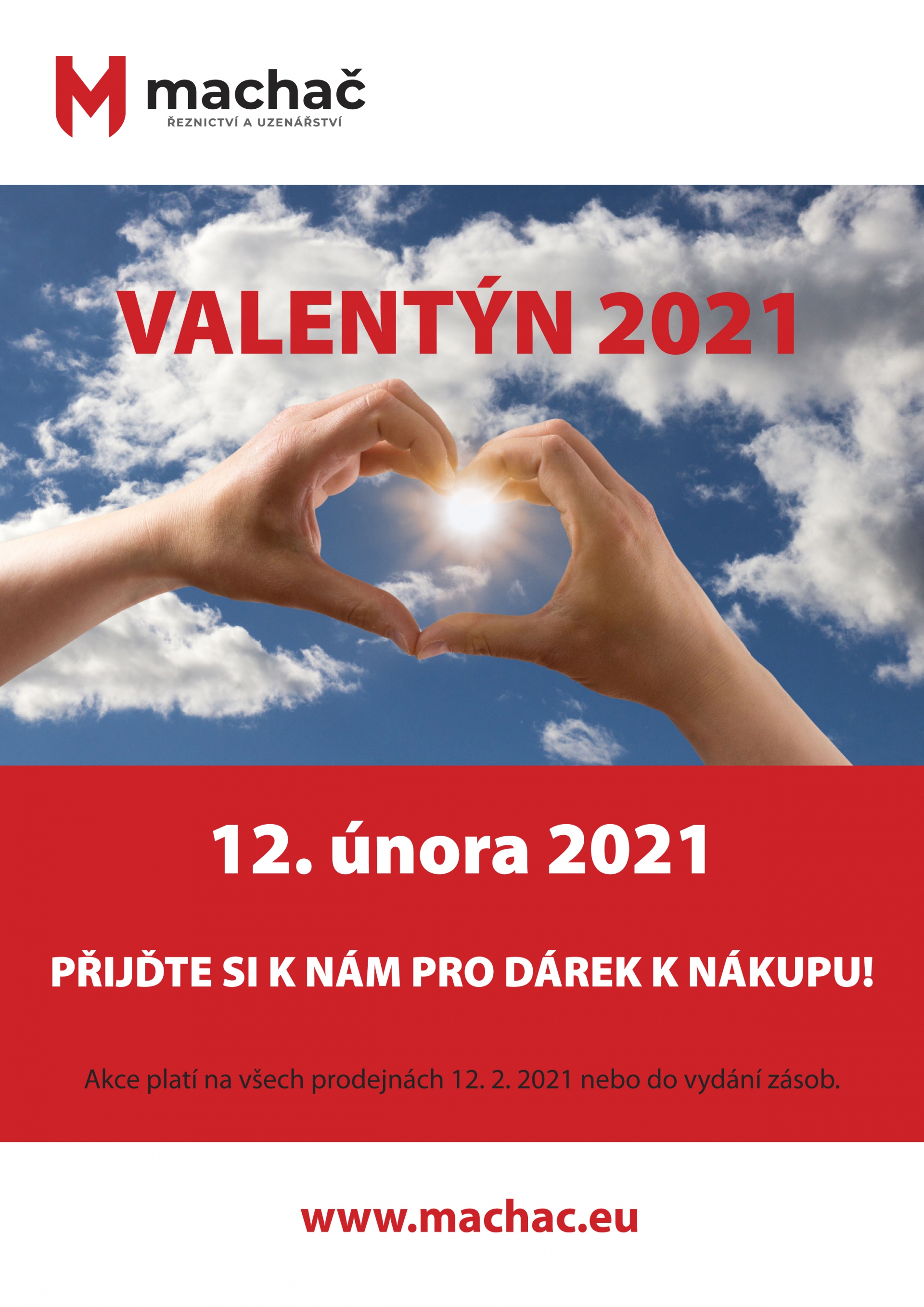 Valentýn u Machače - v pátek 12. 2. 2021